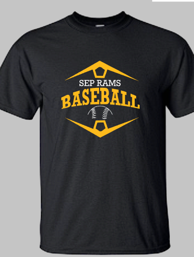 SEP Rams Bases Tee/Crew/hoodie (Adult and Youth)