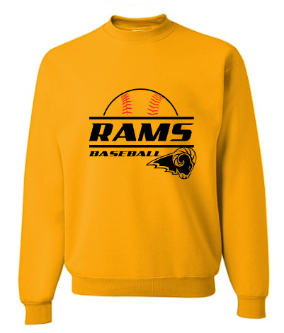 SEP Rams BaseBall Tee/Crew/hoodie (Adult and Youth)