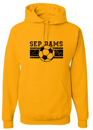 SEP RAMS Soccer Grunge Subli Tee/Crew/hoodie (Adult and Youth)